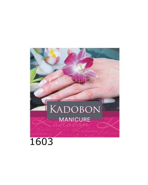 Kadobon Manicure Bloem Hand – 12 stuks