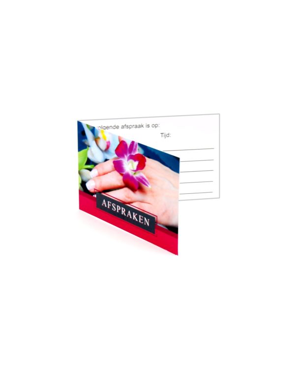 Ginkel’s Afsprakenkaartjes – Manicure Flower – 48 stuks