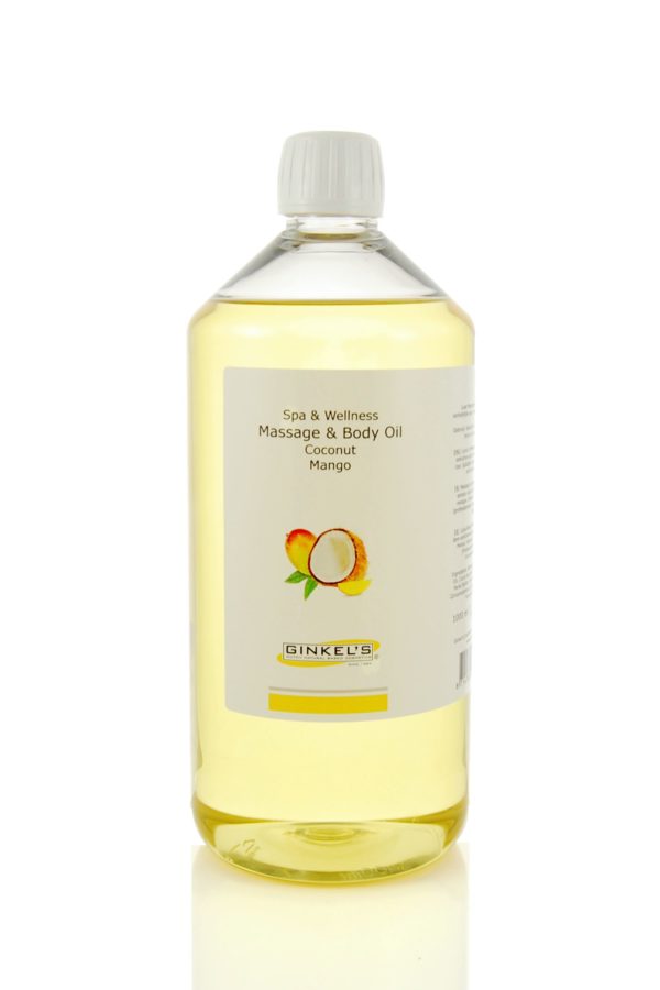 Massage & Body Oil – Coconut & Mango – 1000 ml