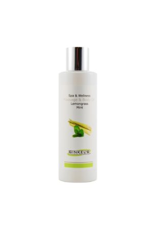 Massage & Body Oil – Lemongrass & Mint – 200 ml