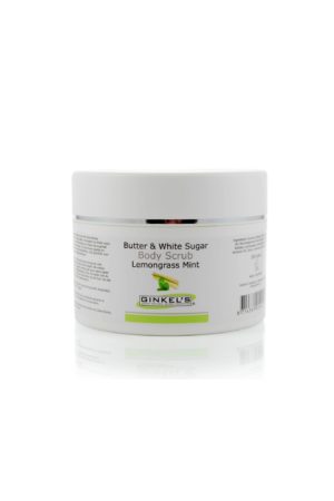 Butter & White Sugar Body Scrub – Lemongrass & Mint – 250 gram