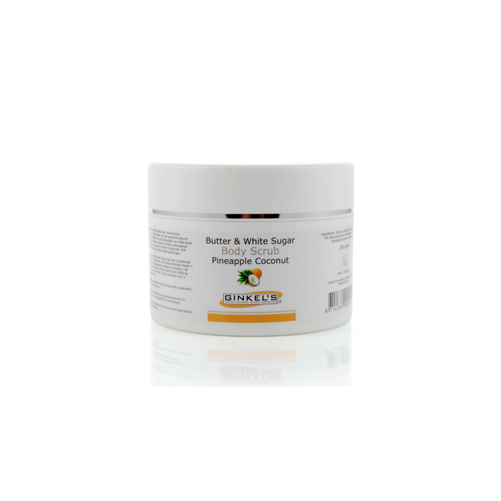 Butter & White Sugar Body Scrub - Pineapple & Coconut 250 gram-0