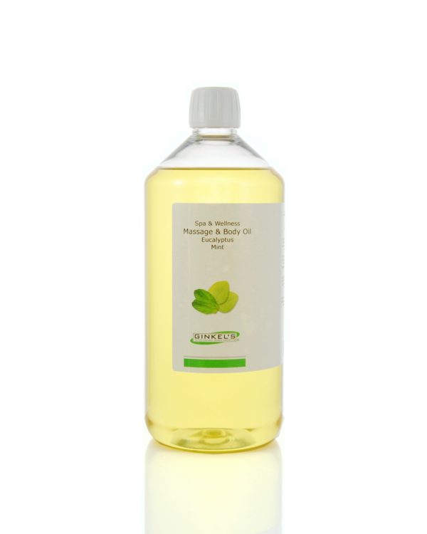 Massage & Body Oil – Eucalyptus & Mint – 1000 ml