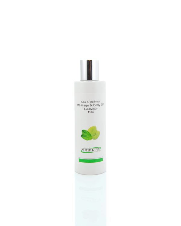 Massage & Body Oil – Eucalyptus & Mint – 200 ml