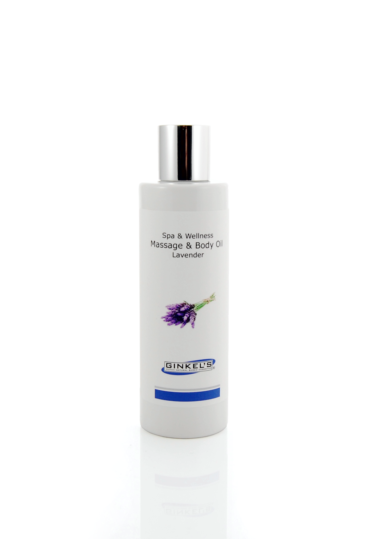 Massage & Body Oil Lavender 200 ml Ginkel's Cosmetics