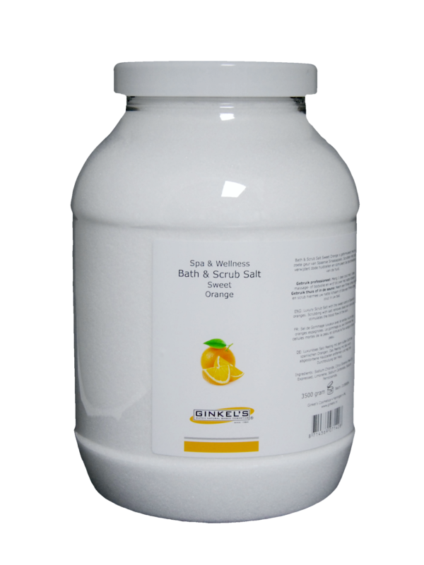 Bath & Scrub Salt – Sweet Orange – 3500 gram