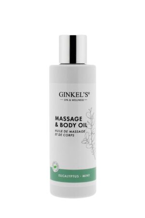 Massage & Body Oil – Eucalyptus & Mint – 200 ml