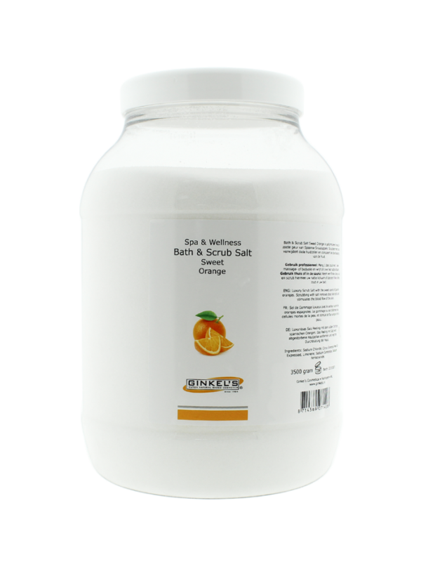 Bath & Scrub Salt – Sweet Orange – 3500 gram