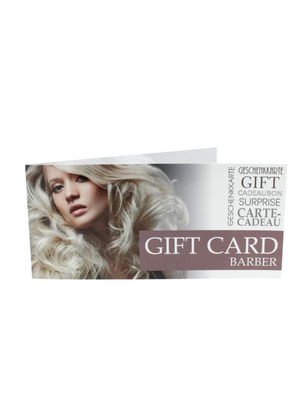 Gift Card Barber