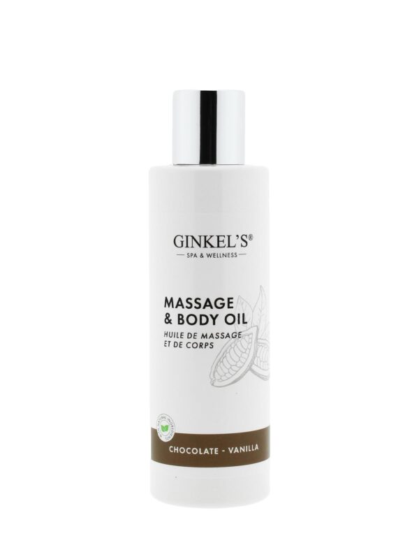 Massage & Body Oil – Chocolate & Vanilla – 200 ml