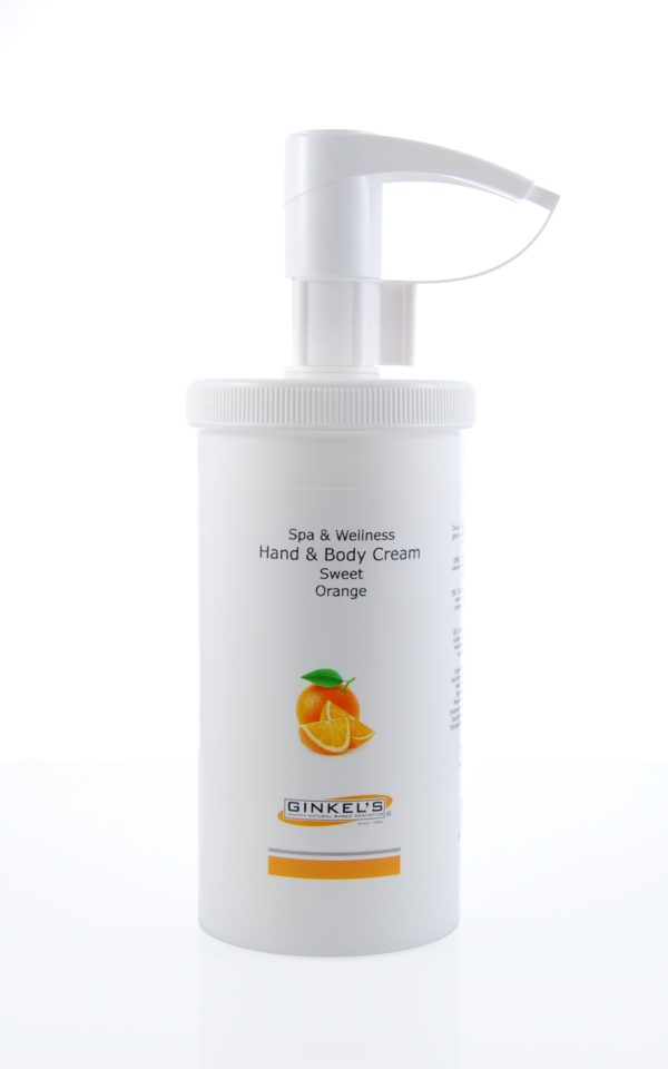 Hand & Body Cream – Sweet Orange – 500 ml