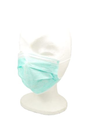 Mondmaskers Blauw – 50 stuks [Doos]