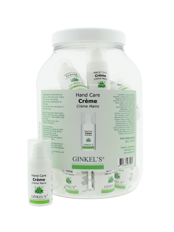 Ginkel’s Hand Care – Crème – 15ml [Displaypot à 24 stuks]