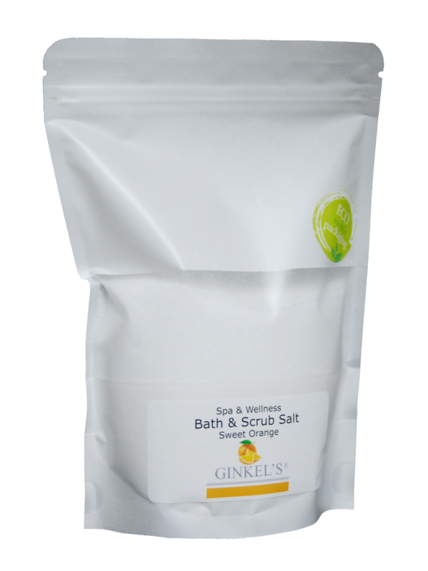 Bath & Scrub Salt – Sweet Orange – 500 gram