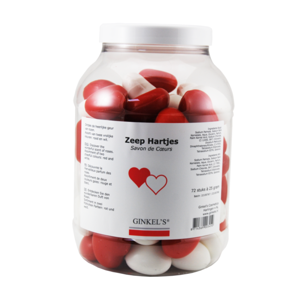 Zeep Hartjes – Rozen – 72 stuks