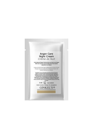 Ginkel’s Argan Care – Night Cream – 6 x 5 ml Sachets