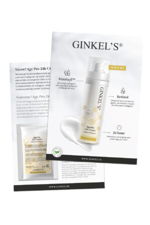 Ginkel’s Age Pro 24H Cream – 6 x 5 ml Sachets + Flyers