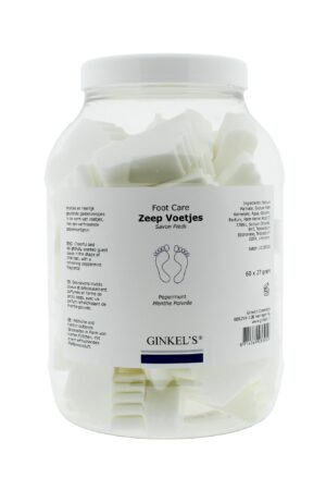 Ginkel’s Foot Care – Zeepvoetjes – Displaypot 60 x 27 gram