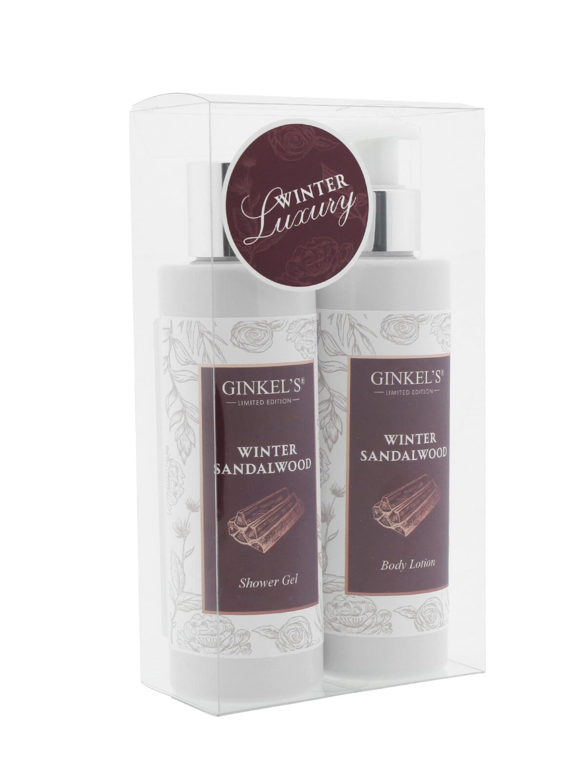 Spa Gift Set – Sandalwood – 2 x 200 ml